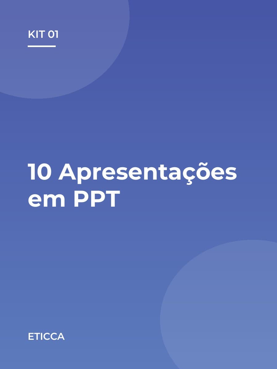 Kit 01 — 10 Apresentações em PPT (Ferramentas 5 em 1)